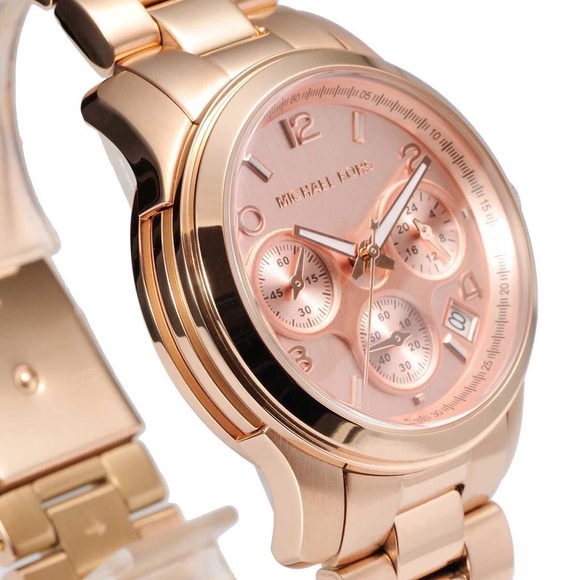 Michael Kors Accessories - Michael Kors watch- gold/rose gold MK5128